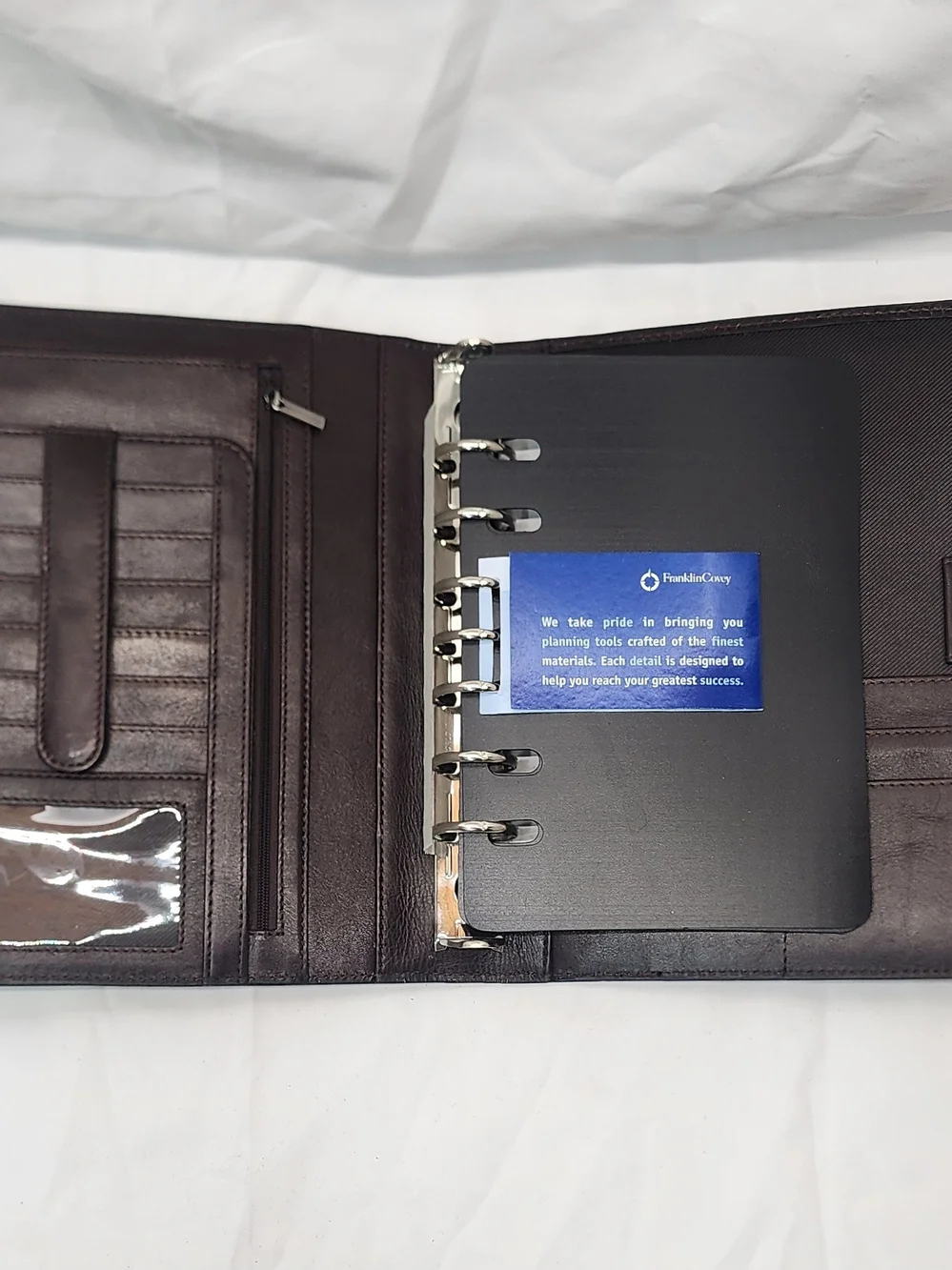 Franklin Covey • Leather Planner/Binder • Brand New